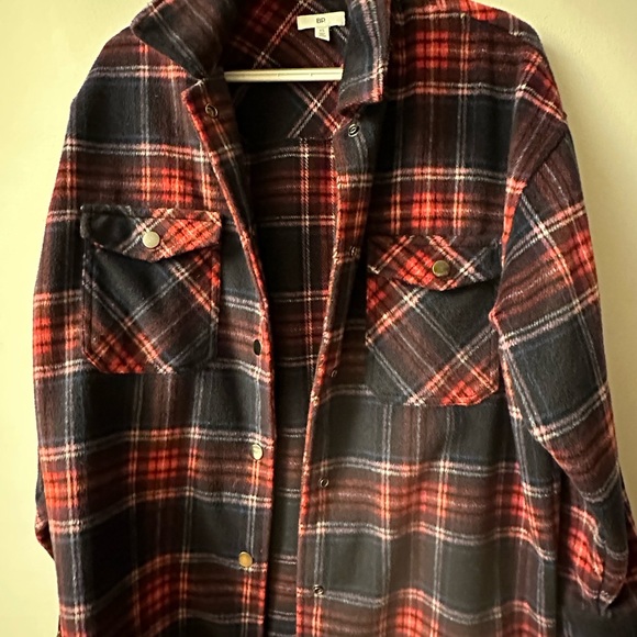 BP plaid jacket never worm size Xs bought from Nordstrom - Picture 3 of 3